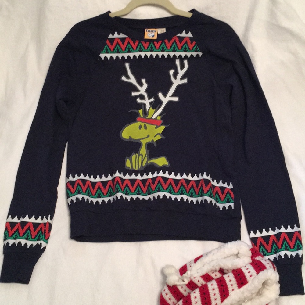 Woodstock Reindeer Lightweight Sweatshirt